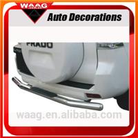 TY31018-Alu rear bumper bar Rear Skid Bar for Prado FJ 150 10+