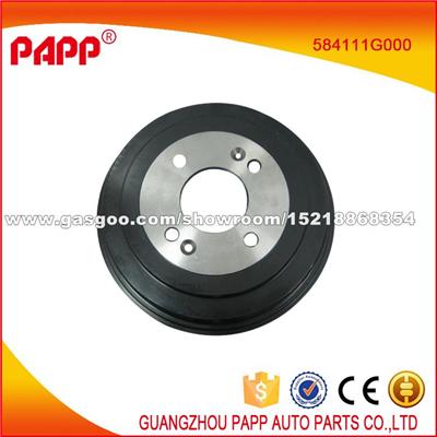 OEM584111G000 Brake Drum For Hyundai Accent