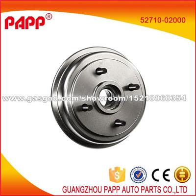 Auto Brake Drum 52710-02000 52710-02100 For Hyundai Atos