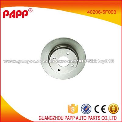 PAPP Auto Parts Brake Disc 40206-5F003 For Nissans March Brake Disc Rotor