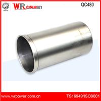 
Diesel engine spare parts cylinder liner sleeve QC480 for forton
