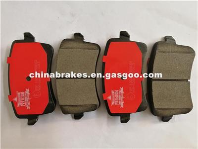 Less Metal Brake Pad For D1386 8K0 698 451 AUDI