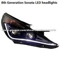 LED Headlamp Assembly For 8th Generation Sonata