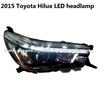 2015 Hilux Revo Bixenon Projector Lens LED Headlights