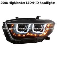 2007 Projector Lens Highlander LED Headlights