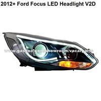 Stripe LED Type Projector Lens 2012 FordFocus LED Headlight