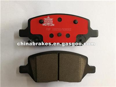 Low Noise Semi-Metallic Car Brake Pad D1093