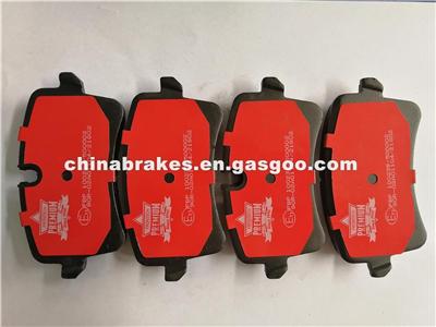 Less Metal Brake Pad For D1547 4H0 698 451 For AUDI A8 Quattro