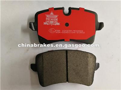 Non Asbestos High Quality Brake Pad D1547 For European Car Audi