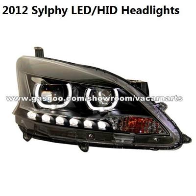 2012 Pulsar Sentra Sylphy Bixenon LED Headlights