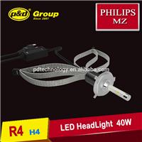 
Factory price auto part for 40W R4 led headlight led car headlight h4 led headlight conversion kit
