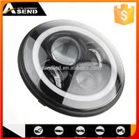 7inch round jw style 45w high low beam off road led headlight