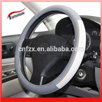 
Hot Selling Genius Leather Silicone Steering Wheel Cover/Spinning Wheel Cover
