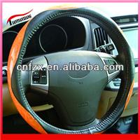 
2014 New Design PVC and Wood Colorful Steering Wheel Cover of Car Accessories
