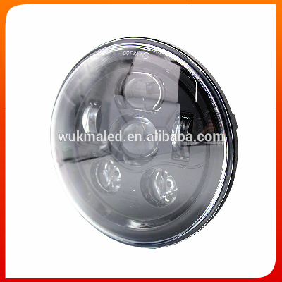 2017 New 7" Daymaker projector Headlamp 6 led headlight Round for Harley and Jeep