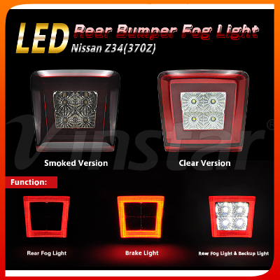 Best selling Led auto tail light for Nis.san 370Z led rear fog light for Z34 led stop light