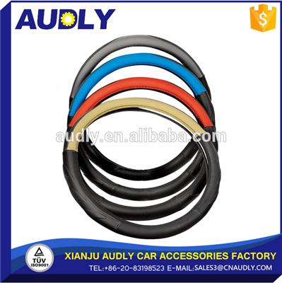 Special design PVC material Sport car steeirng wheel cover