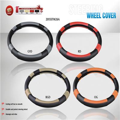 AUD-SWC26A Anti Slip Car BUS PU Rubber Steering Wheel Cover