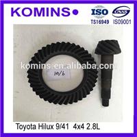
41201-29537 toyota Crown wheel Pinion for Hilux 4x4 9/41 4.56
