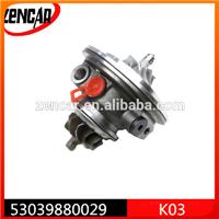 Aftermarket 12 month warranty turbo chra for Passat B5 1.8T turbocharger K03 53039880029