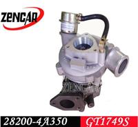 
12 month warranty GT1749S turbo charger for Truck Porter 28200-4A350 732340-5001S
