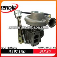 12 month warranty aftermarket iveco turbocharger HX35W EURO 3 engine turbocharger