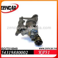 KP31 turbocharger for MCC Smart turbo 450 54319880002