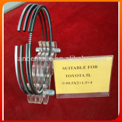 OEM auto engine parts Piston Ring for TOYOTA 5L