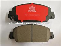 Japan Cars Brake System Front Brake Pad D1654