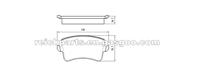 AUDI A3 AUDI A4 AUDI A5 AUDI Allroad AUDI Q5 AUDI S4 AUDI S5 AUDI SQ5 Brake Pad D1386 D1386-8494 GDB1765