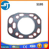 S195 water cooled diesel engine cylinder head gasket sets manufacturer