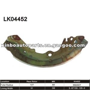 Brake Shoe Set K4452 For Toyota