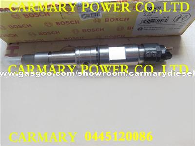 BOSCH Common Rail Injector 0445120086,0445120265 For WEICHAI WP12 612630090001