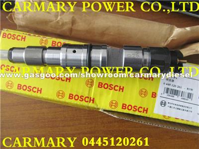 Genuine BOSCH Common Rail Injector 0445120261 For WEICHAI WP7 610800080073