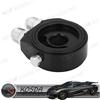 3/4-16 Universal Aluminium Single Oil Filter Cooler Sandwich Oil Adapter Plate Kit