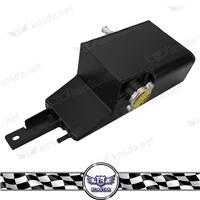
wholesale aluminum radiator black coolant overflow tank for car racing parts
