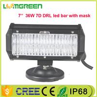 
factory wholesale new 7D DRL 7" 36W 12v 24v Offroad LED Car Light
