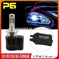 ZY P6 LED D3s,LED Headlight D4s,D1s LED Head Lights Conversion Kit