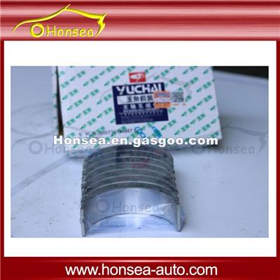 China High Quality YuChai Diesel Engine Parts Main Bearing Shell Components