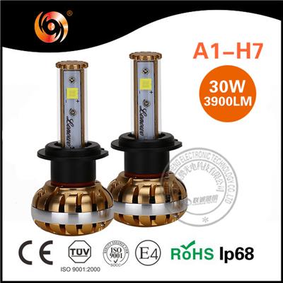 Super bright h3 h11 h1 9005 9006 h7 led headlight 4000lm led car headlight bulbs