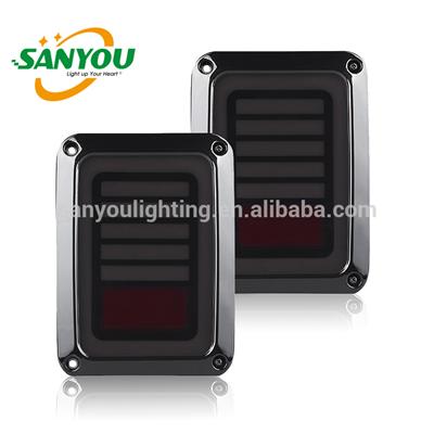 2017 newest popular led jeep tail light jeep wrangler tail light US specification