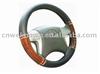wood car steering wheel cover