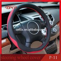 
Black PU steering wheel cover for TOYOTA make
