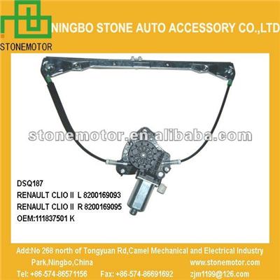 China Window Regulator For Renault Clio II(OEM 11837501K)Auto Glass Riser