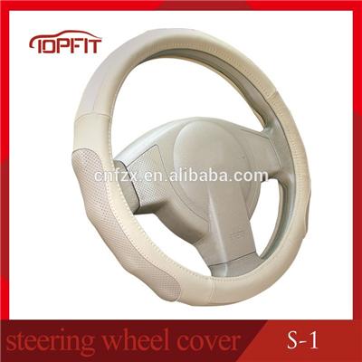 GUANGZHOU FUZHIXIANG GENUINE LEATHER NEW FASHOIN STEERING WHEEL COVER