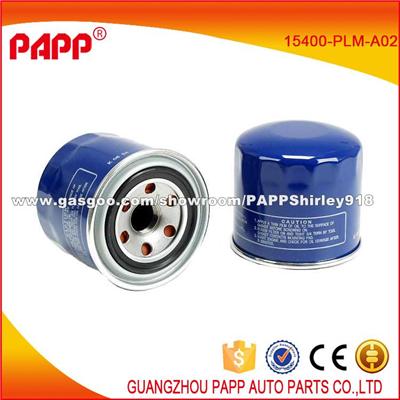 Hot Sales Oil Filter For HONDA OE: 15400-PLM-A02