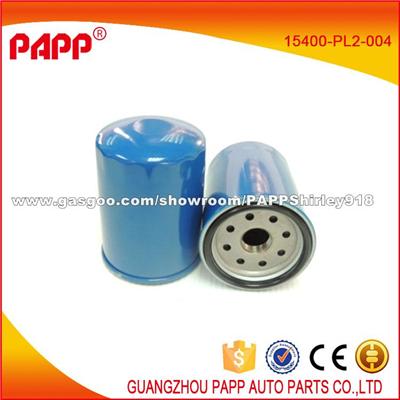 Hot Sales Oil Filter For HONDA OE: 15400-PL2-004