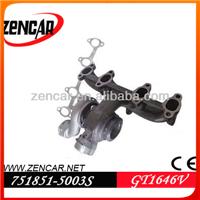 China Turbos for VW Golf V 1.9L TDI GT1646V 751851-5003S