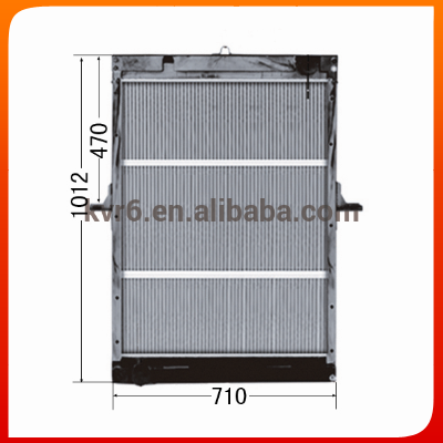 heavy duty radiator factory FOR AUMAN TRUCK OEM 1418313114002