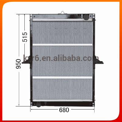 truck Performance Aluminum Radiator FOR AUMAN TRUCK OEM 1325113109001